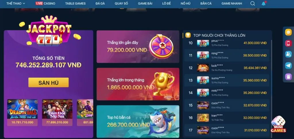 Giải đấu hàng tháng 88WW